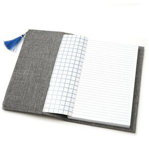 New Gartner Studios Fabric Zippered Journal 6" x 8" 120 Sheets Paper Notebook Di